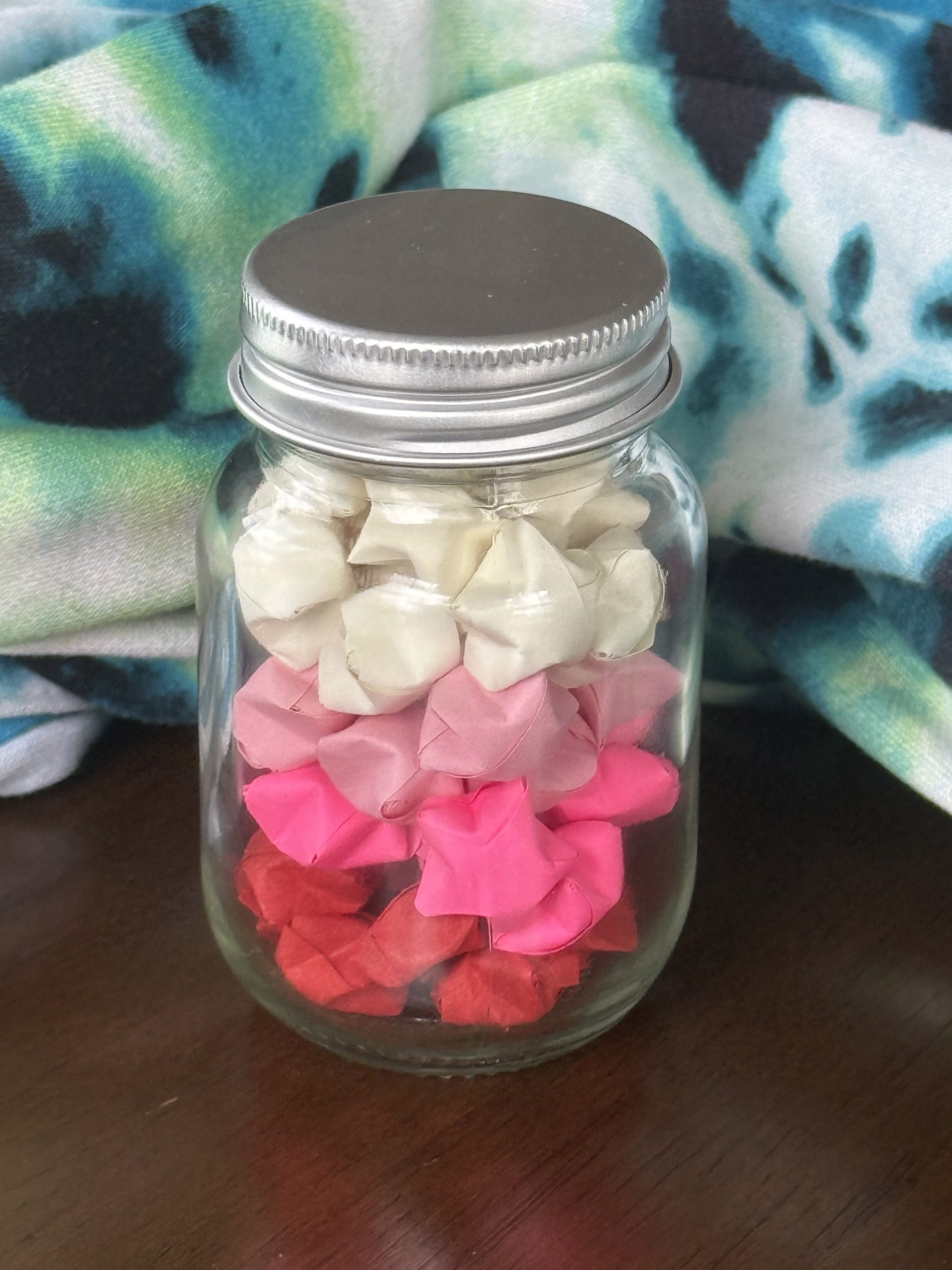 Decorative Origami Stars Jar